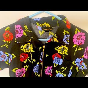 Nooworks roses coveralls xl